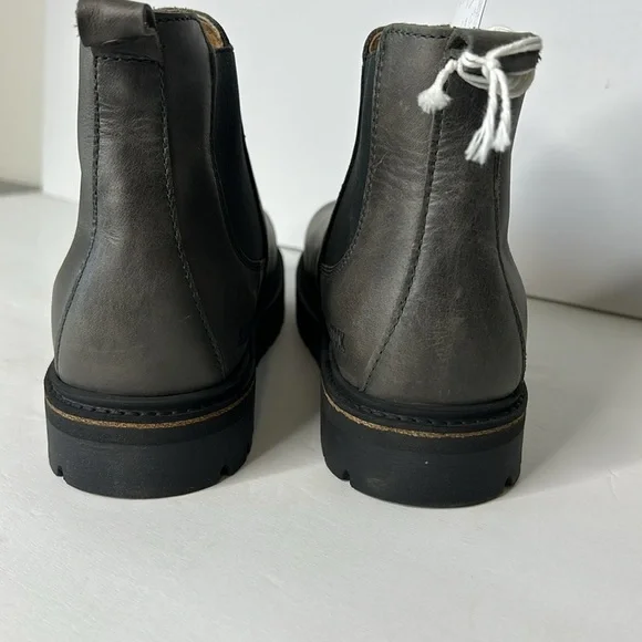 Birkenstock leather Stalon II grey ankle boots New size 39 - Picture 4 of 7
